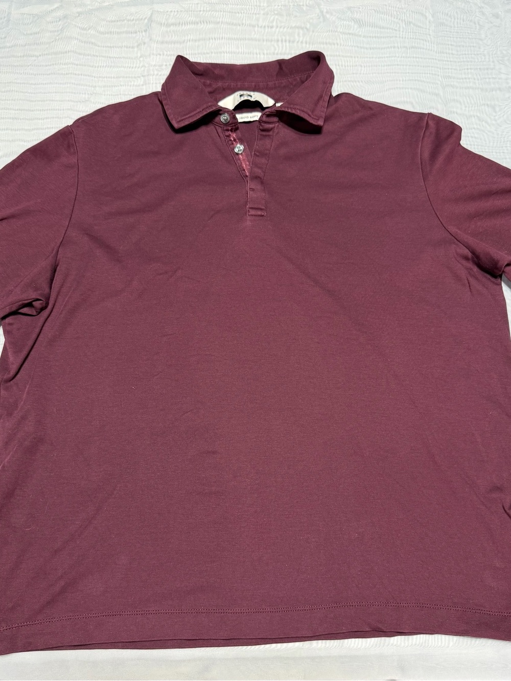 Joseph Abboud Men's‎ Polo in Burgundy Plum
